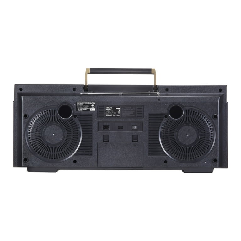 AIWA Retro Boombox CD Cassette Player with Recording, Bluetooth