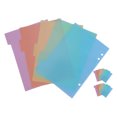 thumbnail image 5 of COOPHYA Punched Binder Dividers Plastic 3 Sets 7.9 5.8 In, 5 of 8