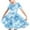 Blue, variant on Odeerbi Toddler Girls Gradient Tie-Dye Skater Dress Summer Cute Flared Swing Dress Kids Short Sleeve Stretchy A Line Dress Toddler Girls Clothes