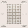 thumbnail image 3 of JONATHAN Y SANDSTONE 8 x 10 Area Rug, Adrian Circle Dot - Beige/Cream, SND105A-8, 3 of 13