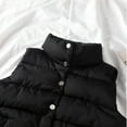 thumbnail image 5 of Lindreshi Cropped Puffer Vest Clearance Fashion Womens Waistcoat Vest Gilet Jacket Coat Outwear Keep Warm Tops, 5 of 7