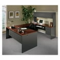 thumbnail image 5 of HON 38000 Series Double Pedestal Desk - 4-Drawer 72" x 36" x 29.5" - 4 x Box Drawer(s), File Drawer(s) - Double Pedestal - Radius Edge - Material: Wood, Steel - Finish: Charcoal, Laminate, Mahogany, 5 of 7