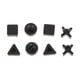 thumbnail image 2 of Parte inferior de cubierta de la almohadilla pies para la pieza de reparación de reemplazo de la PS4 Pro Yotijar Pieza del kit del juego de almohadillas inferiores, 2 of 7