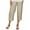A, variant on Baqcunre Linen Pants Women Summer Women Fashion Cotton Flax Elastic Long Pants Beach Leisure Trousers Sweatpants Pants For Women Grey 5XL