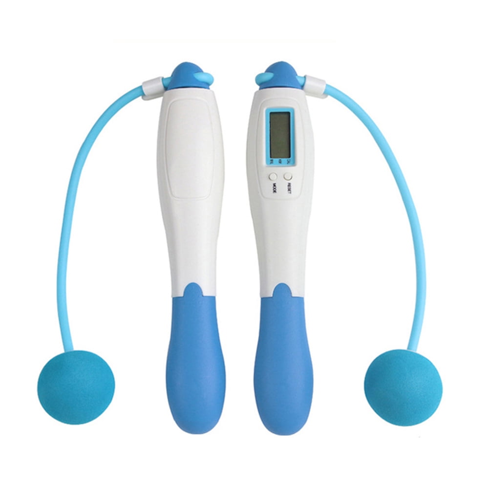 SPRING PARK Adjustable Ropeless Jump Rope Cordless Wireless Count