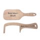thumbnail image 2 of Peine 2 Uds Divertido Peine Para Hombres Calvos Madera De Pino Herramienta De Aseo Para Hombres Calvos Cepillo Para El Cabello Para Regalo De Broma Divertida, 2 of 7