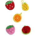 thumbnail image 6 of Cute Plush Coin Purse Cartoon Fruit Coin Pouch Bag Key Holder Clutch Bag Headphones Data Cable Storage Bag Gift for Kid, 6 of 9