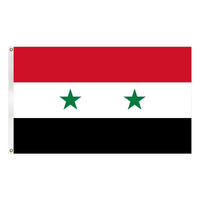Bandera - Siria (antigua) utilizada por la Coalición Nacional Siria 90*150