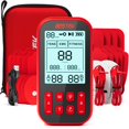 thumbnail image 1 of Estimulador muscular TENS 3 en 1 BESTEK, masajeador TENS recargable de doble canal con 60 programas para aliviar el dolor, 20 intensidades, 20 electrodos TENS y bolsa de almacenamiento antipolvo., 1 of 5