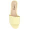 thumbnail image 5 of Journee Womens Kolinna Slip On Slide Flat Sandals, Widths Available, 5 of 10