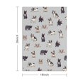thumbnail image 3 of 6 Pcs Funny Kitchen Towels,Boston Terrier Microfiber Dish Towels,Kitchen Tea Towels,Kitchen Towel Set (18" X 26"), 3 of 3