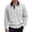 White, variant on Polo Shirts For Men Corduroy Button Down Pocket Long Sleeve With Contrast Business Male Tees