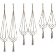 thumbnail image 1 of Indoor Hanging Planter Holder, Plant Hangers 6 Packs, 3 Sizes, 1 of 5