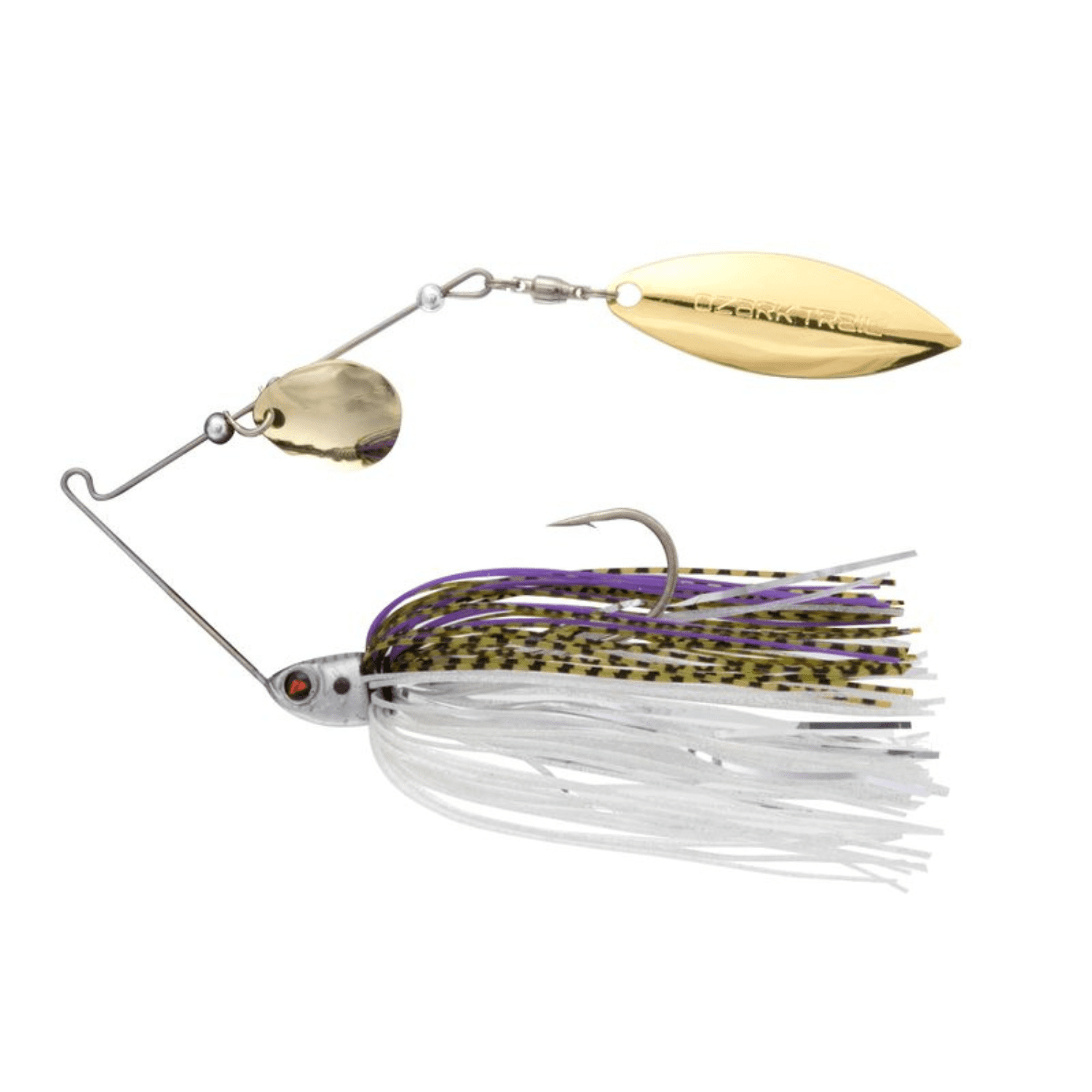 (2 pack) Ozark Trail Spinnerbait Fishing Lure 1/2 oz. – Threadfin Shad