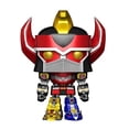 thumbnail image 2 of Funko Power Rangers Metallic Megazord 6 pulgadas Pop Vinyl Figure (AAA Anime Exclusive), 2 of 3