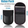 thumbnail image 5 of Faraday Bag for Key Fob (2 Pack), TICONN Faraday Cage Protector - Car RFID Signal ing, Anti-Theft Pouch,, 5 of 5