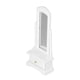 thumbnail image 5 of Espejo De Tocador De Casa De Muñecas, Modelo De Espejo De Tocador De Casa De Muñecas Compacto Portátil Simulado Para Jardín De Infantes Para Coleccionista De Casa De Muñecas Cergrey Blanco, 5 of 8