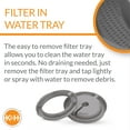 thumbnail image 6 of K&H Pet Products Poultry Waterer Heated Chicken Waterer Gray 2.5 Gallons, 6 of 9