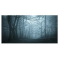 thumbnail image 2 of Darkness in Forest with Fog - Landscape Photo Canvas Art Print, 2 of 3