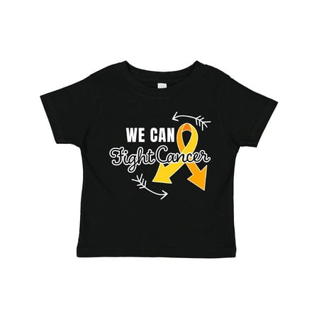 

Inktastic We Can Fight Cancer Childhood Cancer Awareness with Arrow Gift Toddler Boy or Toddler Girl T-Shirt
