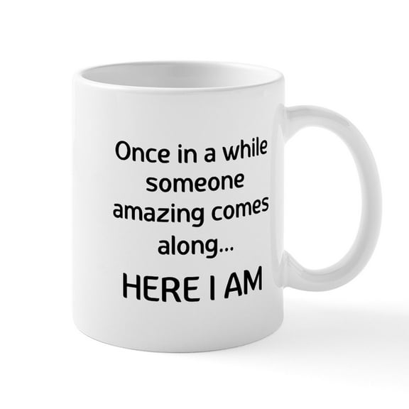 CafePress - Someone Amazing Mugs - 11 oz Ceramic Mug - Novelty Coffee Tea Cup