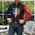 thumbnail image 4 of Mens 250th Anniversary USA Shirt Button Down 4th of July Shirts Long Sleeve Patriotic American Flag Tops, 4 of 4