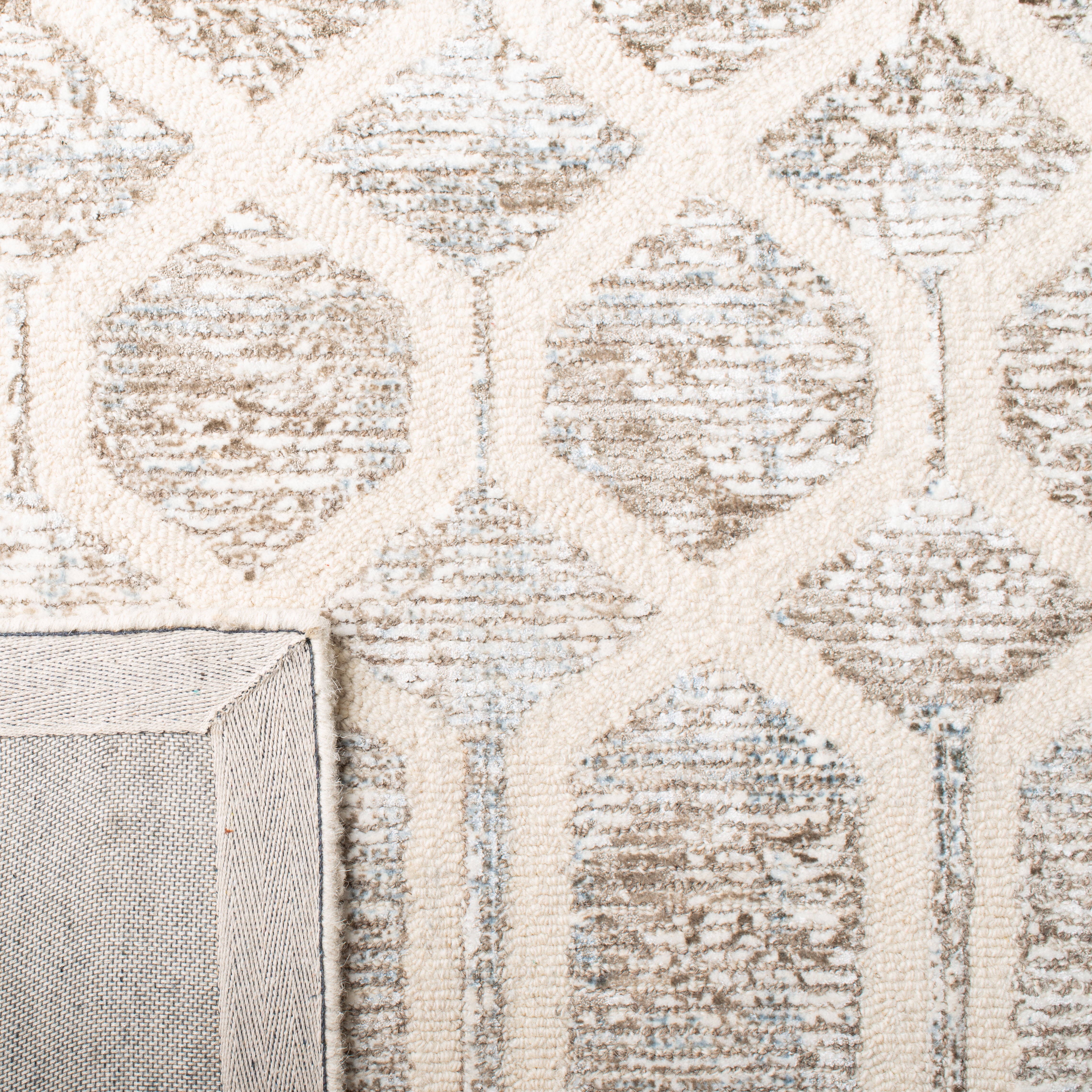 SAFAVIEH Artistry Jorie Geometric Area Rug, Ivory/Beige, 9' x 12'