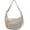 Beige, variant on Crescent Crossbody Bags for Women, Women Fashion Plain Color Nylon Crossbody, Adjustable Strap