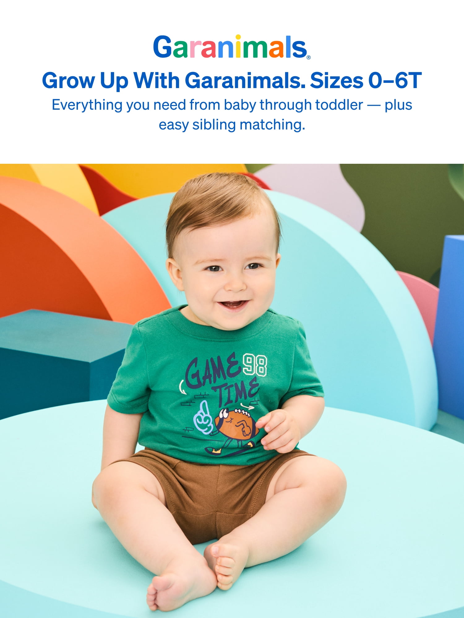 Garanimals Baby & Toddler Boys Shirts, Single & 3-Pack, Sizes 0-6T