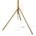 thumbnail image 6 of Modway Natalie Tripod Floor Lamp in White Natural, 6 of 9
