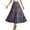 Grey, variant on MIXUE Skirts For Women Summer Solid Color Elastic High Waist Ruffled Loose Maxi Skirt Sportwear,Blue,S