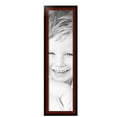 thumbnail image 2 of ArtToFrames 9" x 36" Matte mahogany Diploma Picture Frame, 9x36 inch Brown Wood Poster Frame (WOM-5108), 2 of 7