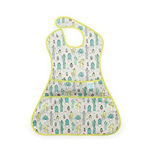 - Supersized Super Bib - Bumkin - Cacti Waterproof 6-24M New SS-111