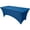 Blue, variant on Uralili Fitted Table Cover Elastic Spandex Tablecloth 6 ft Bed Table Clothes-Black