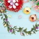 thumbnail image 4 of Guirnalda de Pascua con huevos de Pascua coloridos, guirnalda de hojas de eucalipto de primavera, guirnalda de Pascua, guirnalda de enredaderas para decoración de temporada de primavera de Pascua., 4 of 8