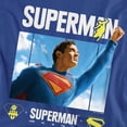 thumbnail image 2 of Superman 2025 Superman Comic Run Women's Loose T-Shirt, 2 of 6