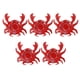 thumbnail image 1 of KAKOWELY 5 portavasos inflables con forma de cangrejo de dibujos animados., 1 of 5