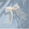 thumbnail image 1 of 2Pcs Lace Bow Curtain Tiebacks Lace Holder Curtain Tie Rope Back Holdbacks Tie Rope for Home Office Hotel Home Decor, 1 of 5