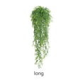 thumbnail image 4 of Fondo de pared artificial Bearachild flores colgantes Planta ratán falso decoración DIY hogar patio interior Verde Largo 120CM, 4 of 6