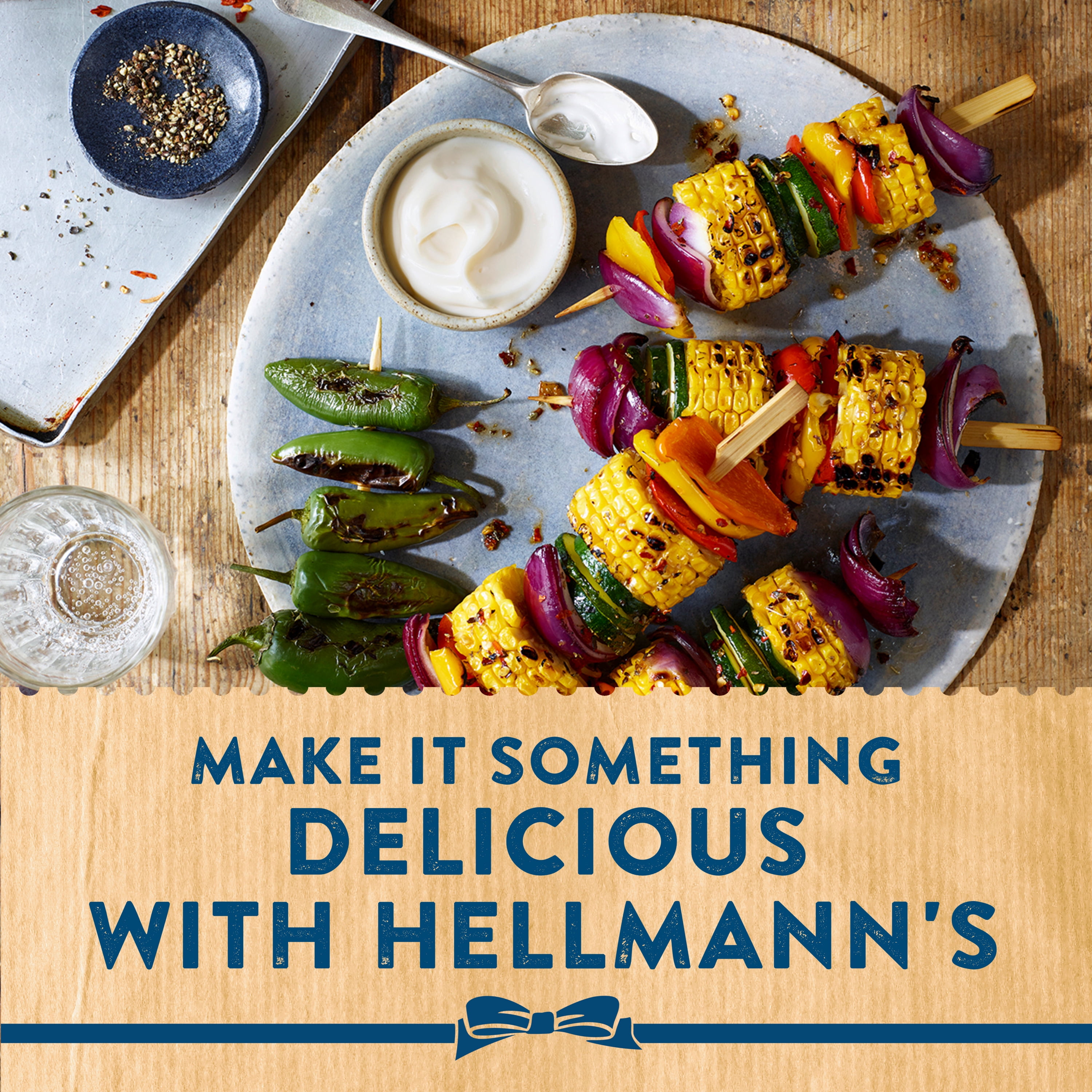 Mayonnaise véritable Hellmann’s, sans gluten et casher, avec œufs de poules élevées en liberté au Canada et huile de canola, 445 ml