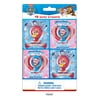 PAW Patrol Assorted Colors Valentine's Day Party Favors, 4 Count
