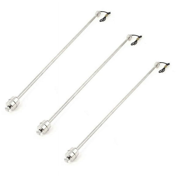 3X 50cm Stainless Steel Water Level Liquid Sensor Vertical Float Switch