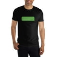 thumbnail image 1 of I Turn the Group Chats Green Black T-Shirt, 1 of 3