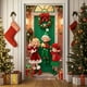 thumbnail image 4 of Cortina de Puerta con Elfos Navideños | Decoración para Fiestas y Fotos Al Aire Libre | Tela de Poliéster Multicolor | 185 X 90 Cm | Fondo para Celebraciones Navideñas, 4 of 6