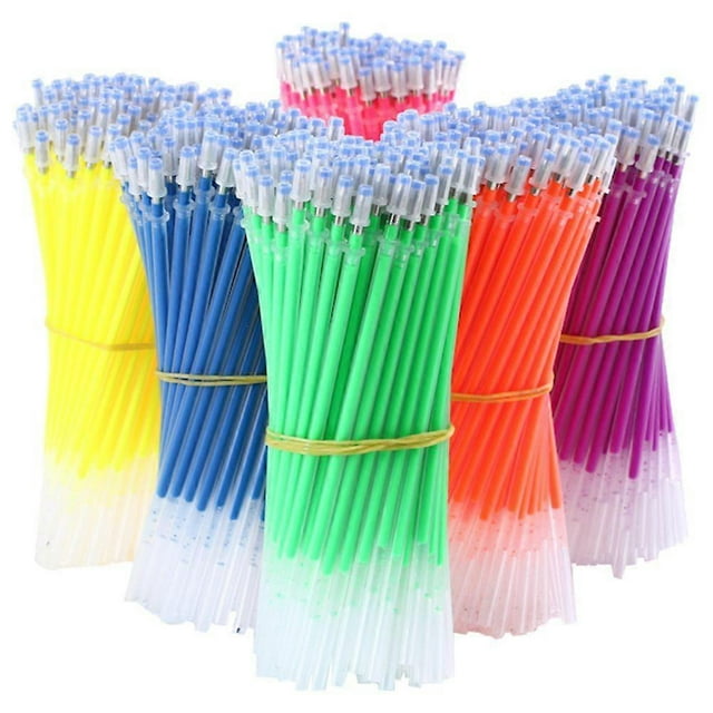 50 Pcs Gel Pen Refills Colorful Gen Pen Refill Student Stationery Office Supplies