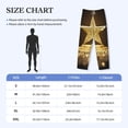 thumbnail image 4 of Picia Golden Glitter And Light Mens Soft Woven Cotton Elastic Waistband Sleep Pajama Pant Lounge Sleep Pant With Pockets And Drawstring-Medium, 4 of 9