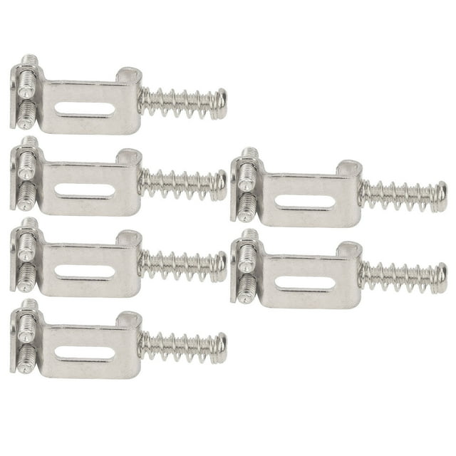 LAFGUR 6pcs Bridges Pull String Codes Guitar Saddle For Stratocaster Telecas For Guitar