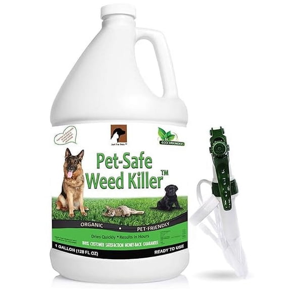 Just For Pets Weed Killer Spray (128 oz Gallon) NO Glyphosate G