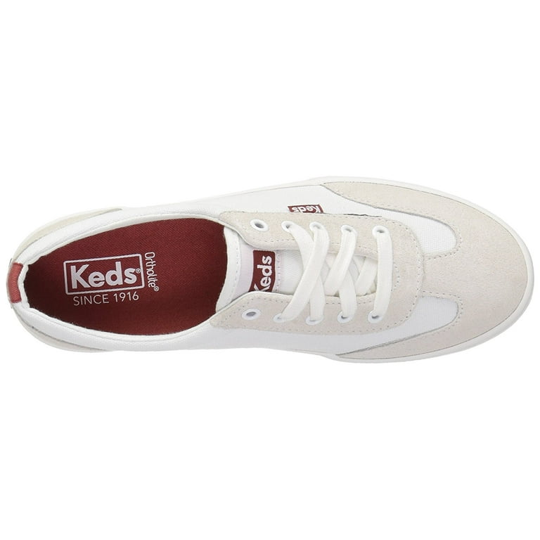 Keds Women s Tournament Retro Court Textile Suede Fashion Sneaker Walmart