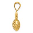 thumbnail image 2 of 14k Yellow Gold Polished 3D Pineapple Pendant, 2 of 4